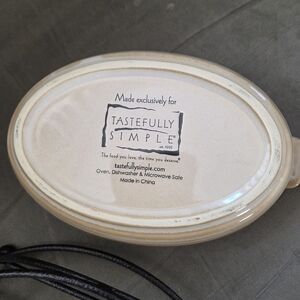 Tastefully Simple Dip Bowl